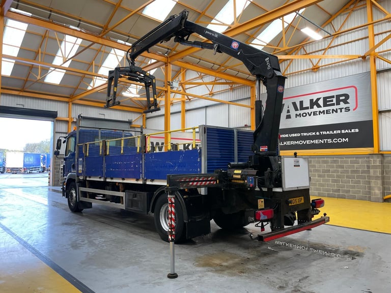 MAN TGM 18.250 *EURO 6* 4X2 18 TONNE BRICK GRAB