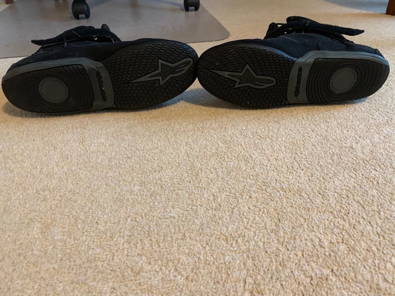 Alpinestar motorbike boots size 10