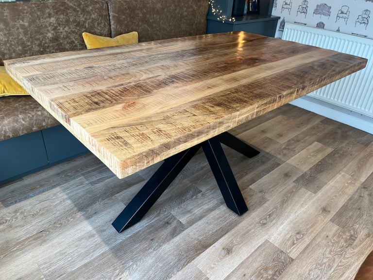 image for Solid mango wood table 160 x 80cm from Artico Interiors