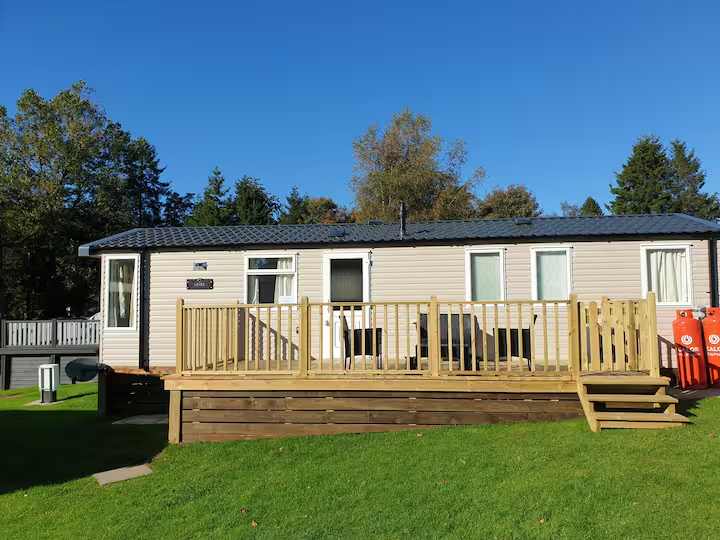 🌿 Holiday Rental, Coral Cabin, Swift Loire 3-Bed Static – Kippford Bay, Dumfries & Galloway 🌿