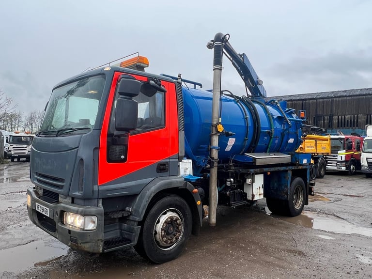 Iveco Eurocargo 180E25 CLEANER/JETTER WHALE 8100 LITRE TANKER