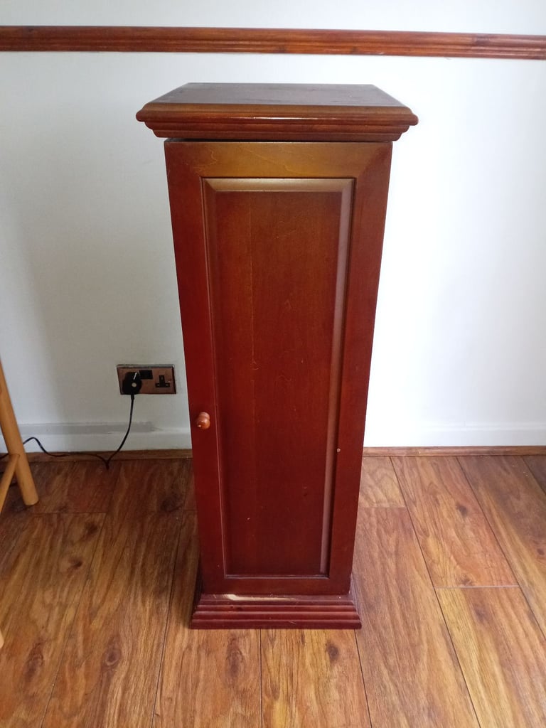 CD dvd wooden storage unit