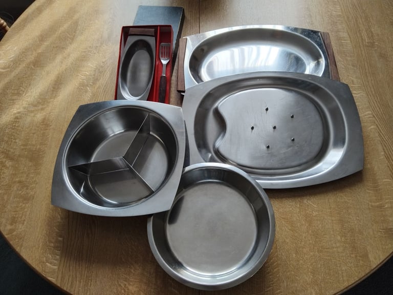 Vintage stainless steel ware