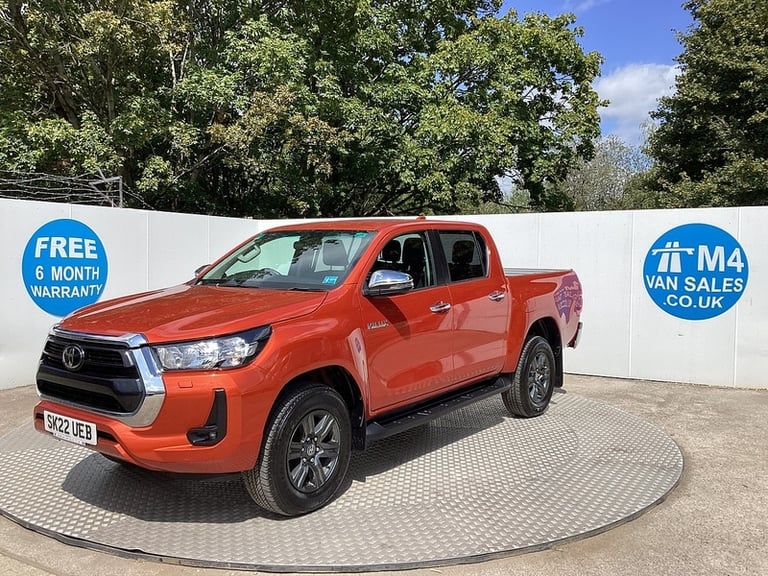 2022 Toyota Hilux D-4D Icon 4X4 D/C A/C Euro 6 Pickup Diesel Manual