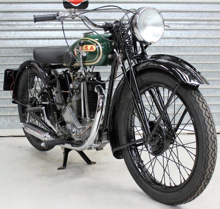 1934 34 BSA B34-2 250 CC HISTORIC CLASSIC BIKE RESTORED VEHICLE RUNS & RIDES