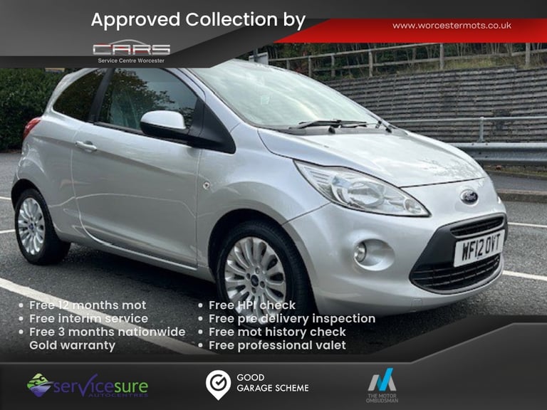 image for 2012 Ford Ka 1.3 TDCi Zetec 3dr [Start Stop] HATCHBACK Diesel Manual