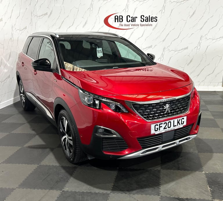 2020 Peugeot 5008 1.2 PureTech GT Line Euro 6 (s/s) 5dr HATCHBACK Petrol Manual
