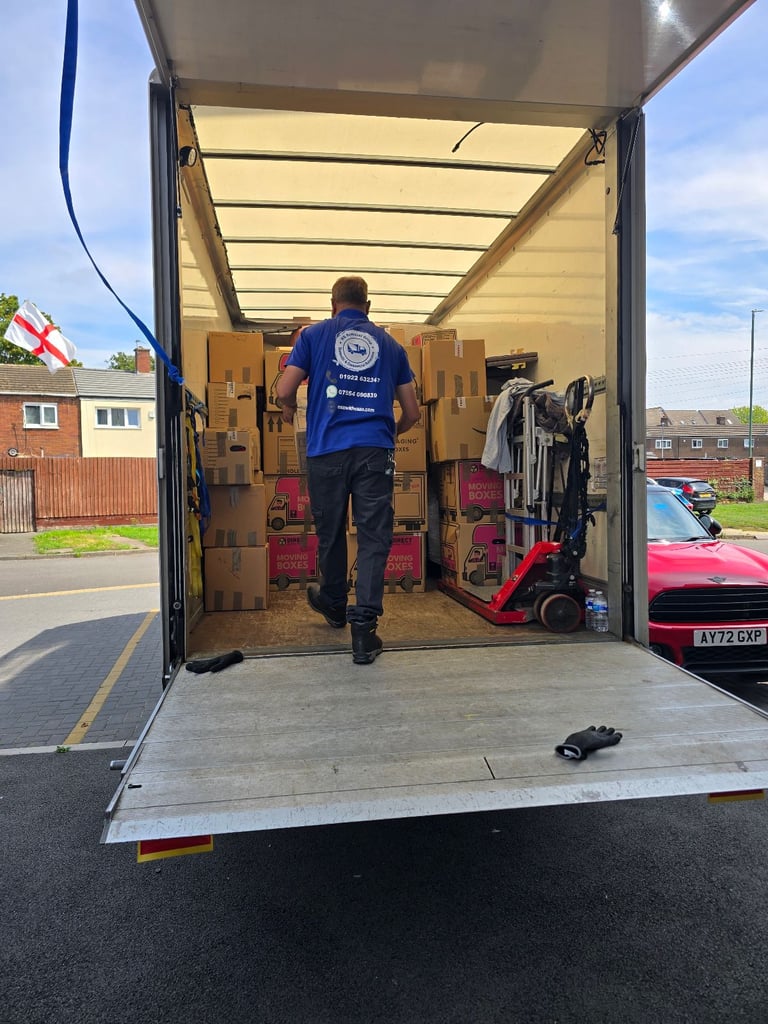 Man With Van house Stoke and turn