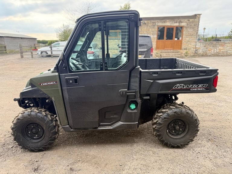 2018 ( 68 ) Polaris Ranger 1000 Diesel fully enclosed cab