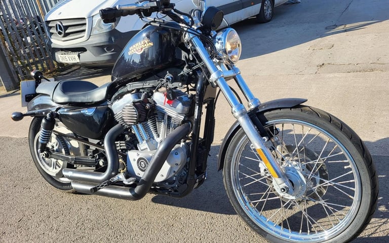 2008 58 HARLEY-DAVIDSON XL883C XL 883 C SPORTSTER CUSTOM CRUISER CHOPPER XLH883