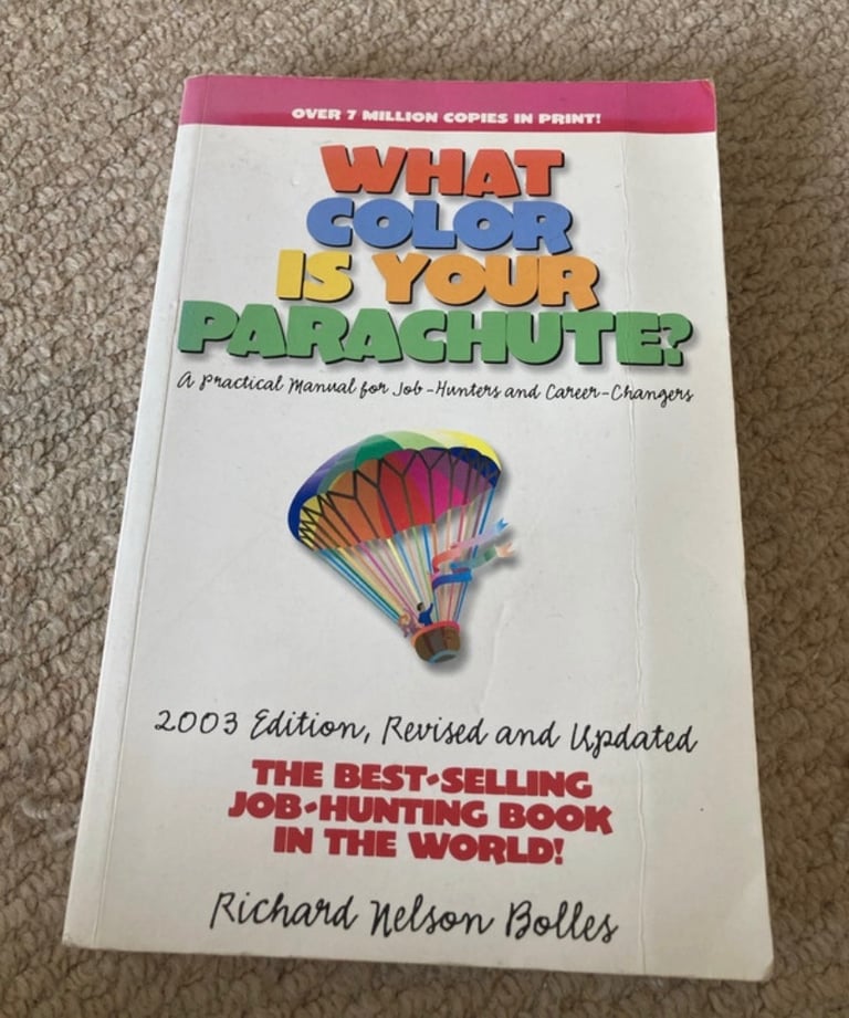 Book What colour is your parachute? Job hunting