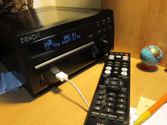 image for Denon m39dab radio cd player