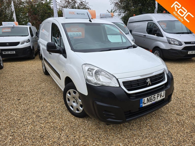 2015 Peugeot Partner 625 1.6 HDi 75 Professional Van PANEL VAN DIESEL Manual