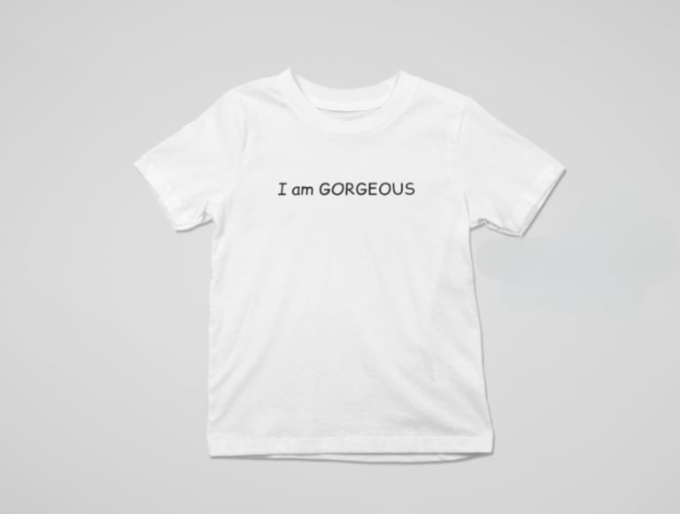 Gorgeous personalised t shirts for children 