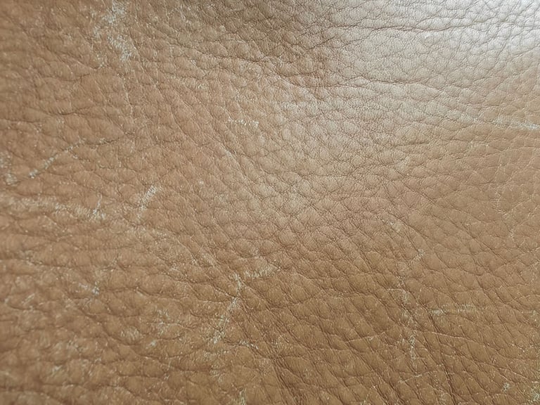 Large Leather Ottoman 