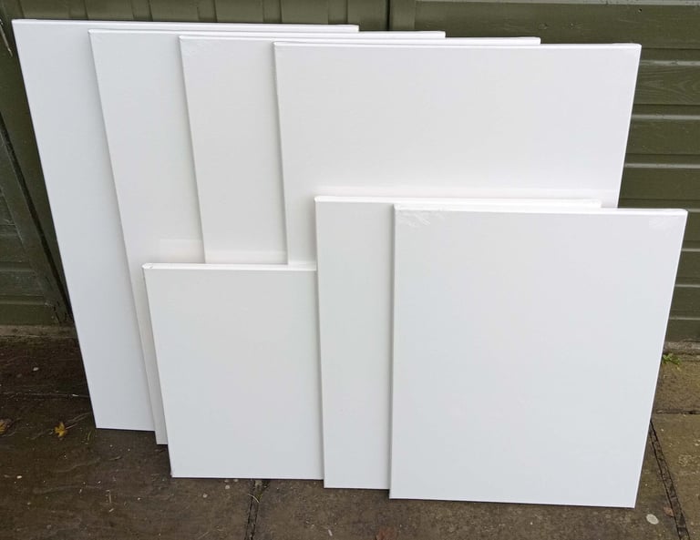image for Stretched canvases individually priced- excellent condition.