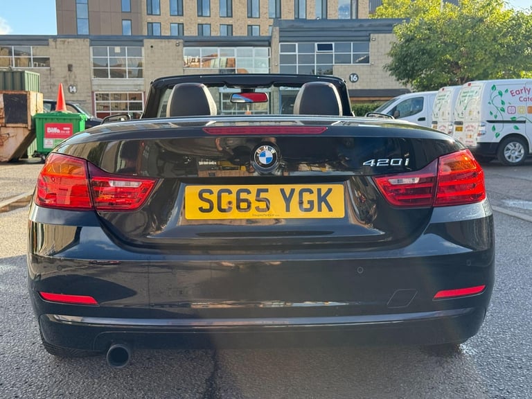 2015 BMW 4 Series 2.0 420i Sport Euro 6 (s/s) 2dr CONVERTIBLE Petrol Manual