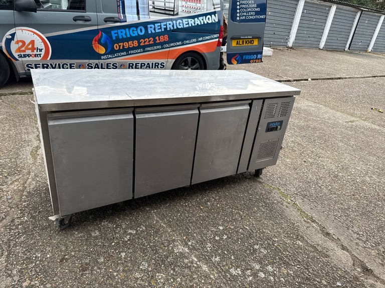 Commercial fridge bench counter cafe undercounter fridge 