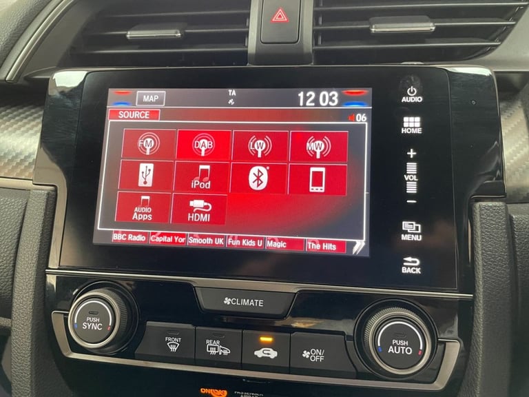 2018 Honda Civic 1.5 VTEC Turbo Sport Hatchback 5dr Petrol Manual Euro 6 (s/s) (182 ps) Hatchback...