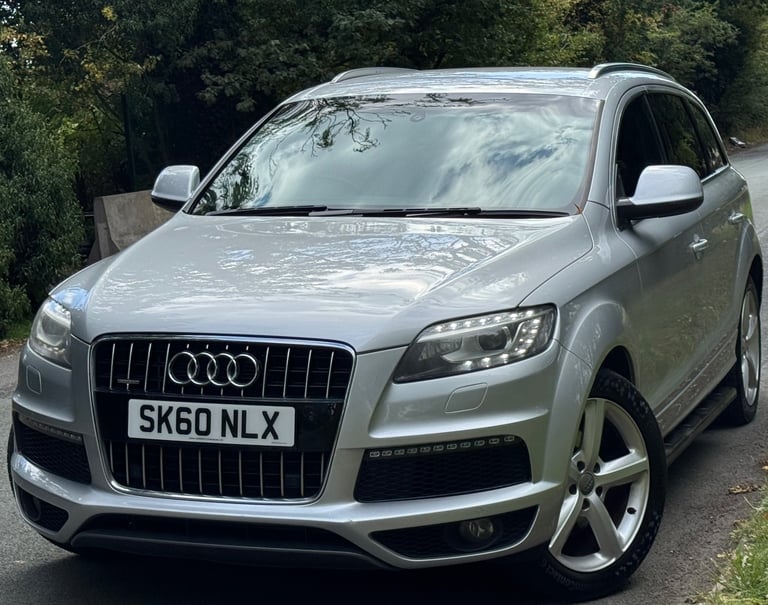 AUDI Q7 3.0 TDI QUATTRO S-LINE 7 SEATER~8 SPEED AUTOMATIC~LOW MILES