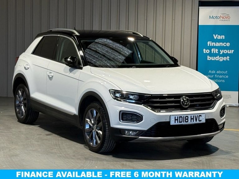 2018 18 VOLKSWAGEN T-ROC 1.5 TSI EVO SEL SUV 5DR PETROL MANUAL EURO 6 (S/S) (150