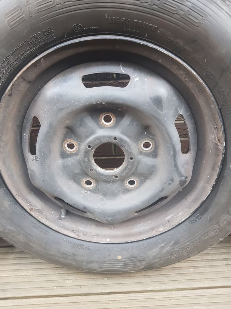 Ford transit wheels and tyres 