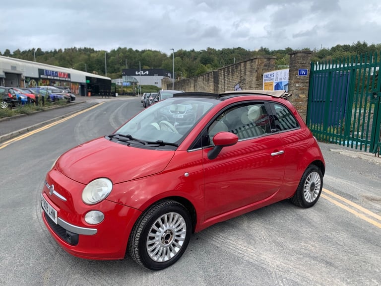 2009 Fiat 500 1.2 Lounge 2dr [Start Stop] CONVERTIBLE Petrol Manual