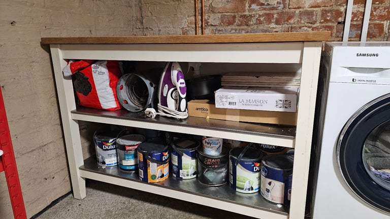 image for Ikea Stenstorp Kitchen Unit, Butchers Table