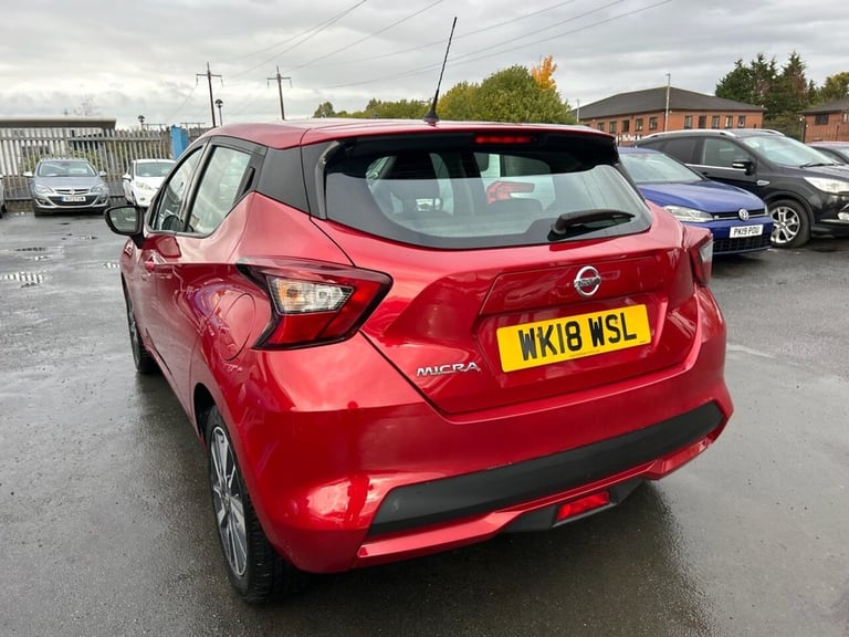 2018 Nissan Micra 0.9 Petrol (IG-T), Acenta Edition, Hatchback, 5 Door, Manual, Euro 6. Hatchback...