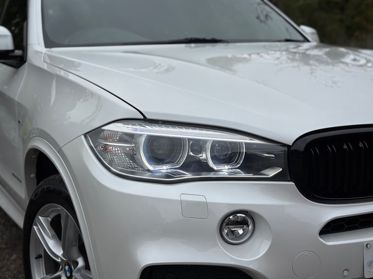 2014 BMW X5 3.0 xDrive 255 BHP 30d M Sport Performance White Auto 7 Seater FSH