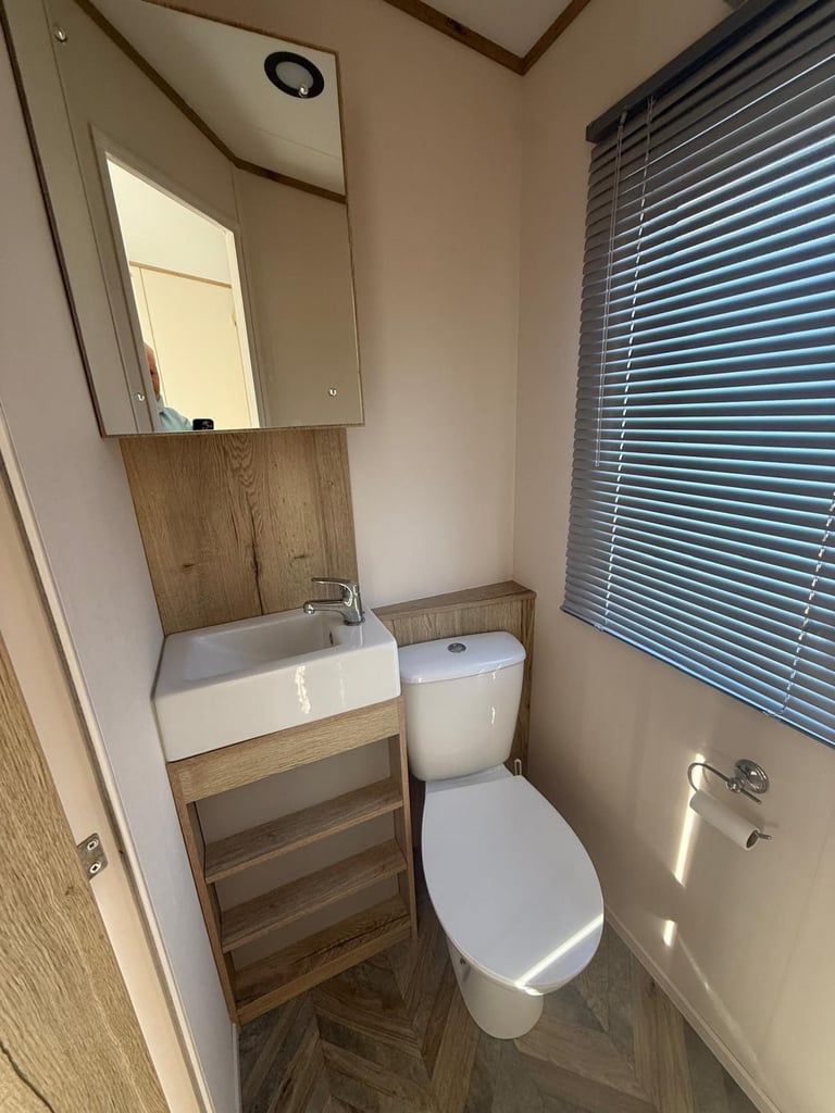 OFF SITE static caravan Scotland double glazed & heated 2 bed ABI Blenheim 39x12