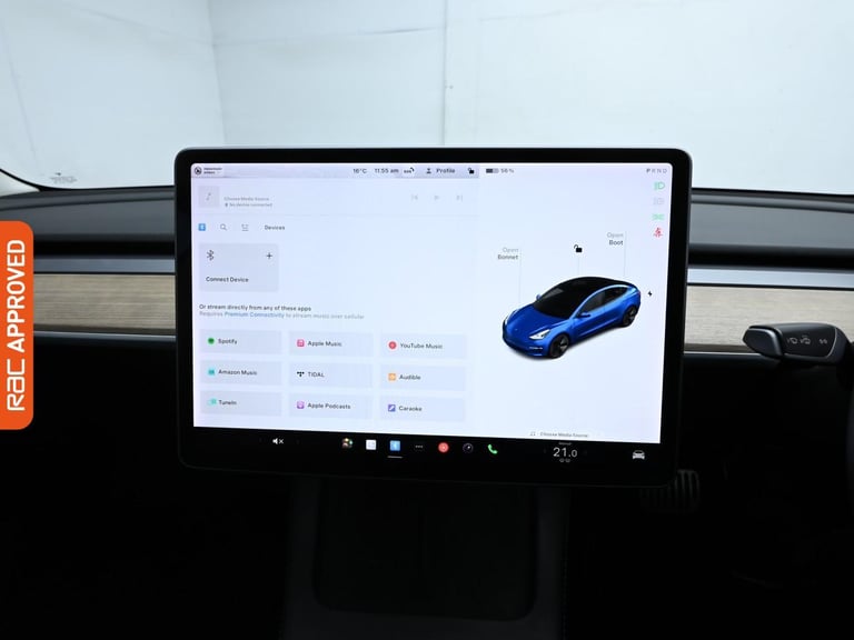 2021 Tesla Model 3 Standard Range Plus Saloon 4dr Electric Auto RWD (241 bhp) Saloon Automatic