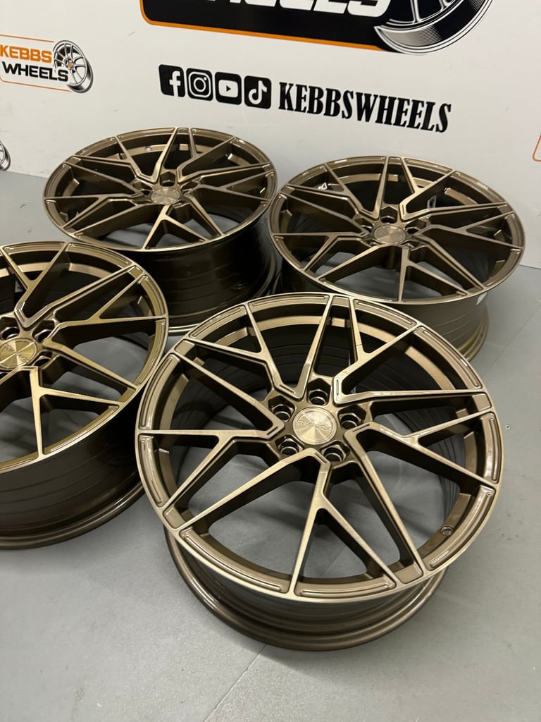  19" AUDI RIVIERA RF106 ALLOY WHEELS A4 A3 A6 A7 A8 S4 S3 S6 RS4 RS3 MK2 TT MK3 TT Q3 Q5