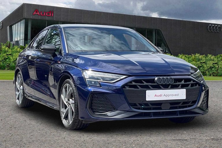 image for 2025 Audi A3 35 TFSI Black Edition 4dr S Tronic Saloon Petrol Automatic