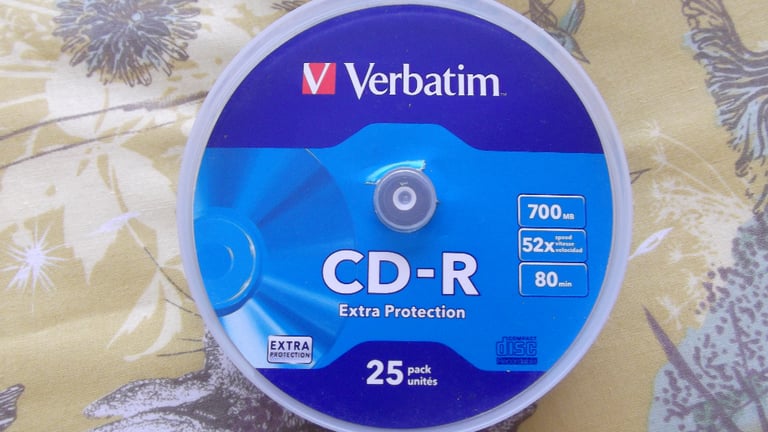 image for verbatum blank cds