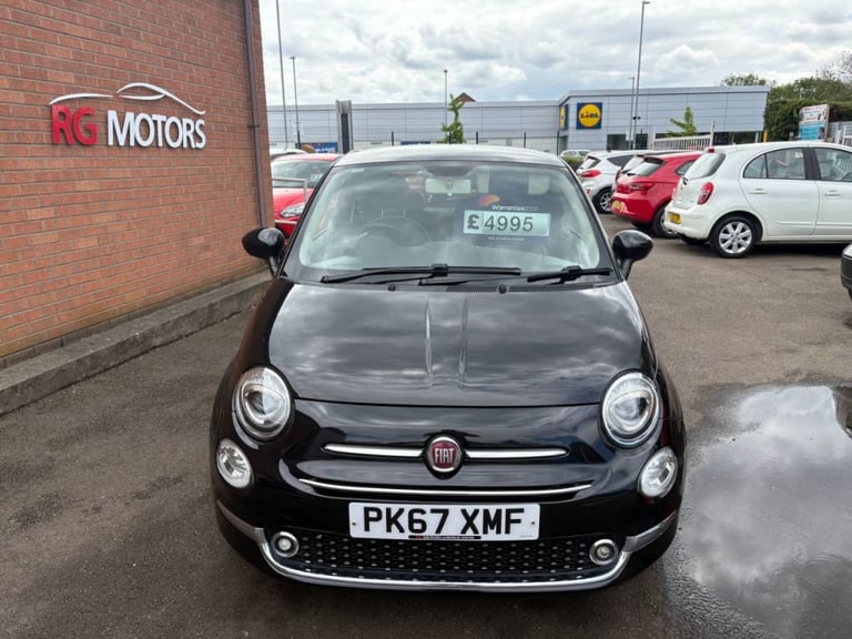  Fiat 500 1.2 Lounge Black 3dr Hatch Petrol