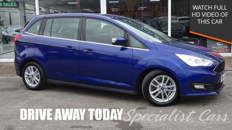 image for 2016 Ford Grand C-Max 1.5 TDCi Zetec MPV 5dr Diesel Powershift Euro 6 (s/s) (120 ps) MPV Diesel A...