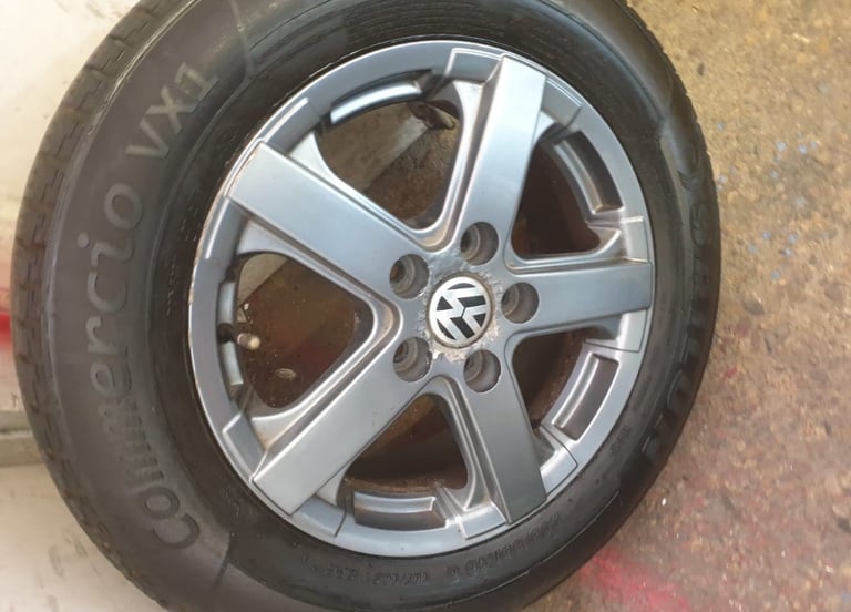 VW TRANSPORTER T5 T6 ALLOY WHEELS 