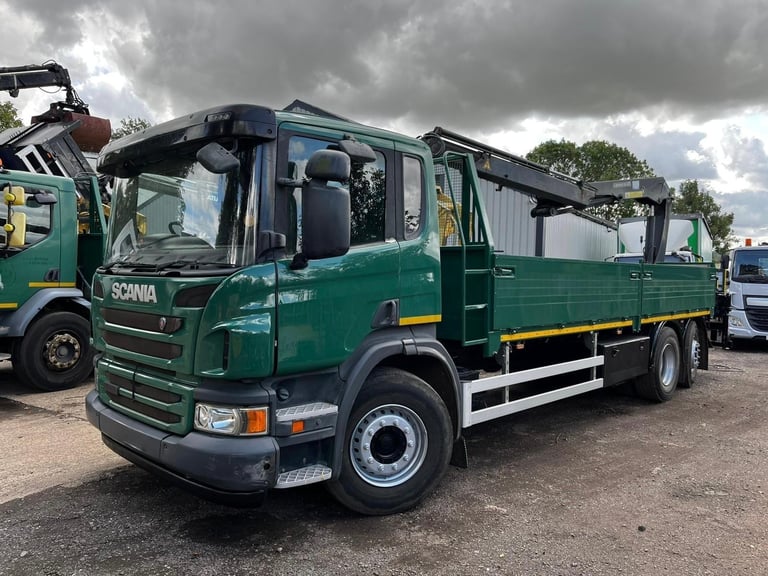 image for 2013 SCANIA P280 26T D/S WITH HMF 1430 CRANE