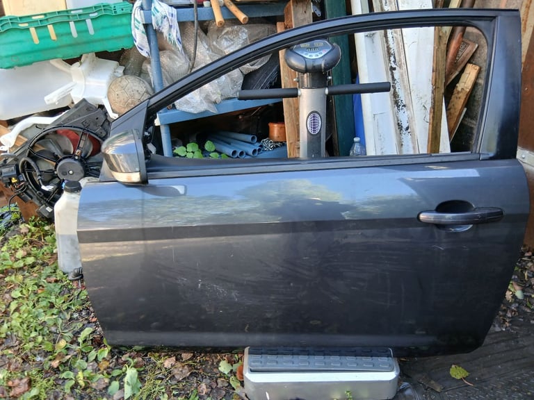 Ford Focus front door passenger side in grey grey