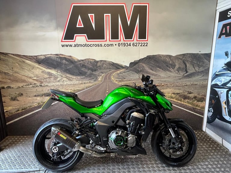 image for KAWASAKI ZR1000 F 2015 MOTORCYCLE, AKRAPOVIC EXHAUST, TAIL TIDY, (ATMOTORCYCLES)