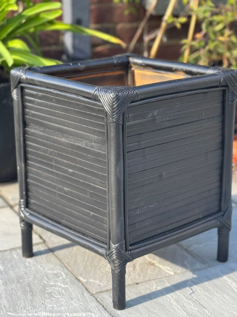 Vintage Bamboo planter