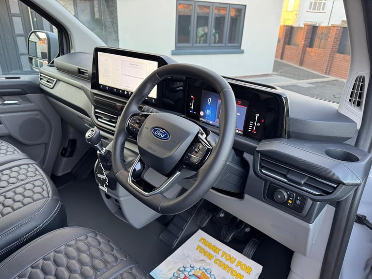 2024/74 FORD TRANSIT CUSTOM LIMITED RS EDITION 2.0 TDI SWB VAN
