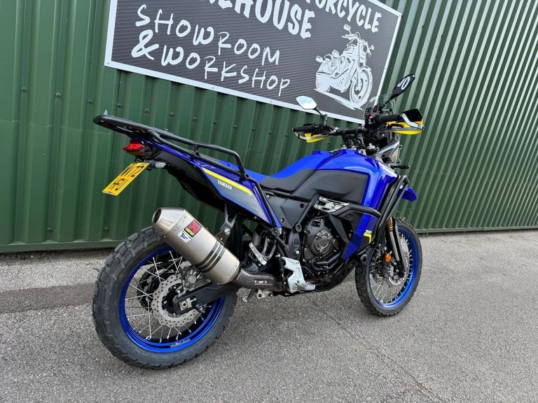 Yamaha Tenere 700 World Raid 2022 Blue 2300 Miles Full History Loads of Extras