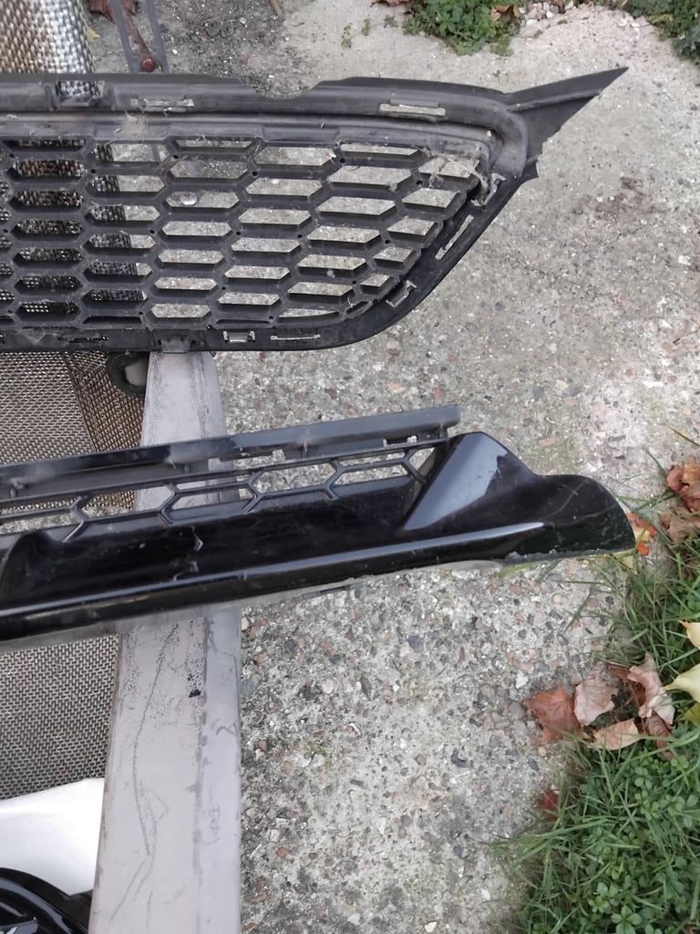 2017 ford s max front bumper grills gloss black 