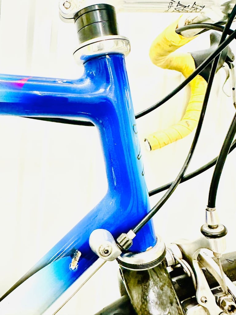 DAVE LYOD Size/M Carbon Forks Super LW Frame 18 Speed Road Bike  🚲