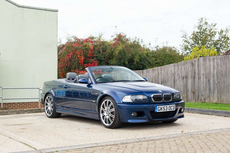 2003 BMW M3 E46 Cabriolet CONVERTIBLE PETROL Manual