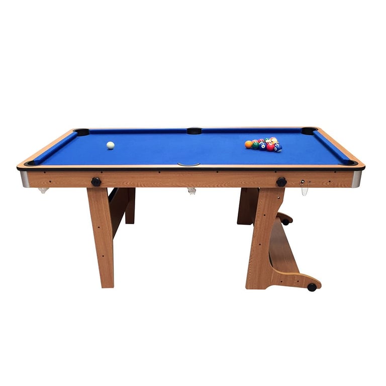 BCE 6ft Folding 3 in 1 Pool Table with Table Tennis Top & Dartboard (used)