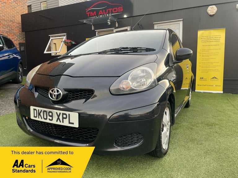 image for 2009 Toyota Aygo 1.0 VVT-i Black Euro 4 3dr (AC) Petrol