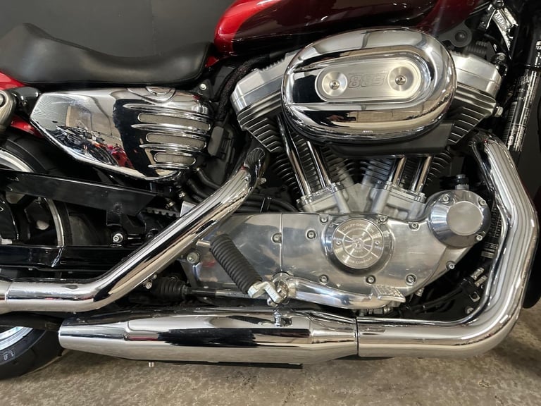 STUNNING LOW MILEAGE 2018/18 HARLEY-DAVIDSON XL 883 L SUPERLOW MOTORCYCLE 